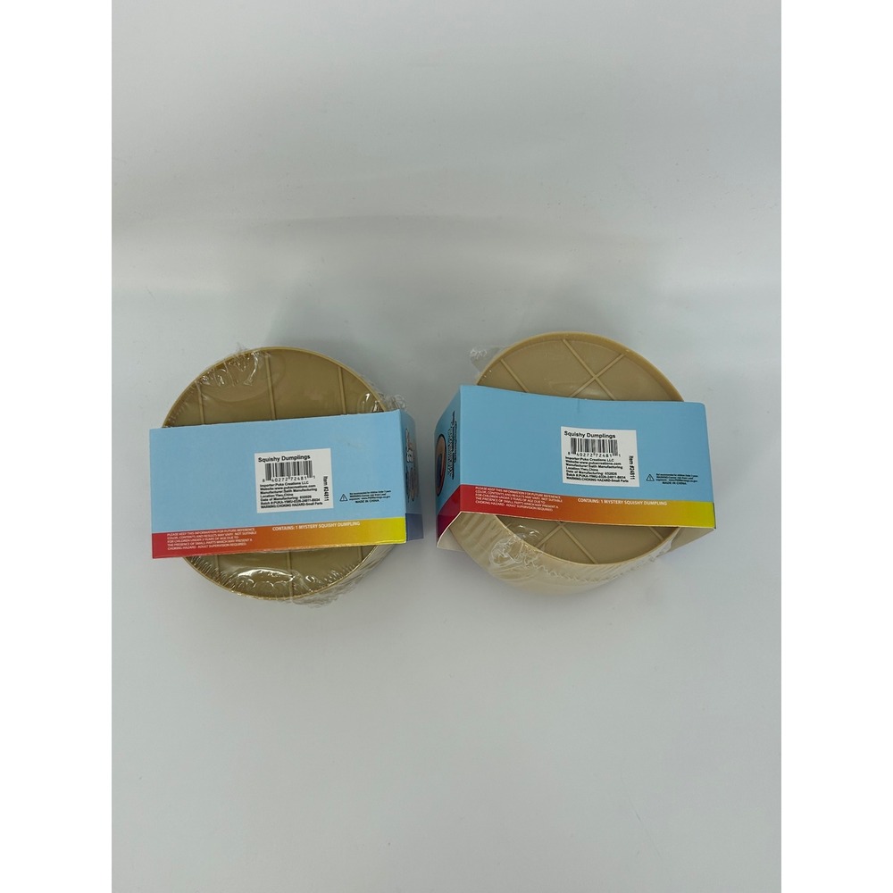 Rainbow Mystery Dumpling Squishy Toy- Lot Of 2- BRAND NEW SEALED!!! - Picture 2 of 6